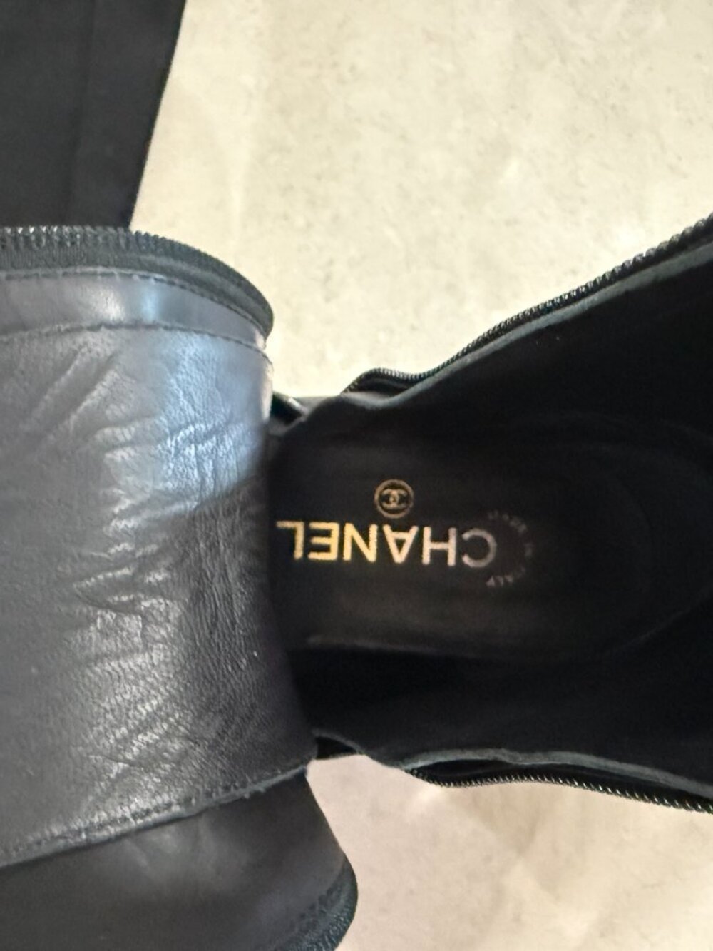 $1400 CHANEL BOOTS - Picture 4 of 8